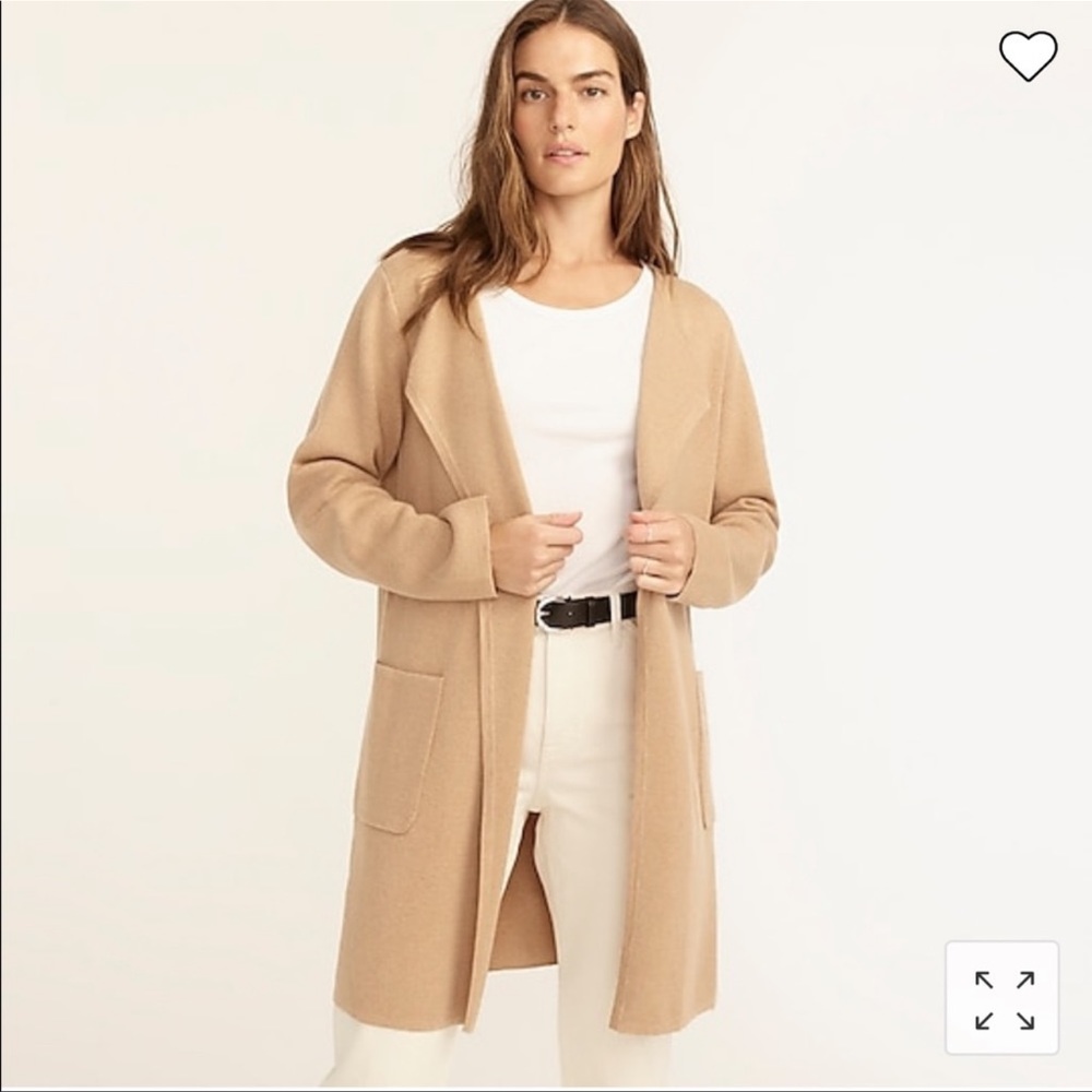 JCrew Juliette sweater blazer jacket - medium